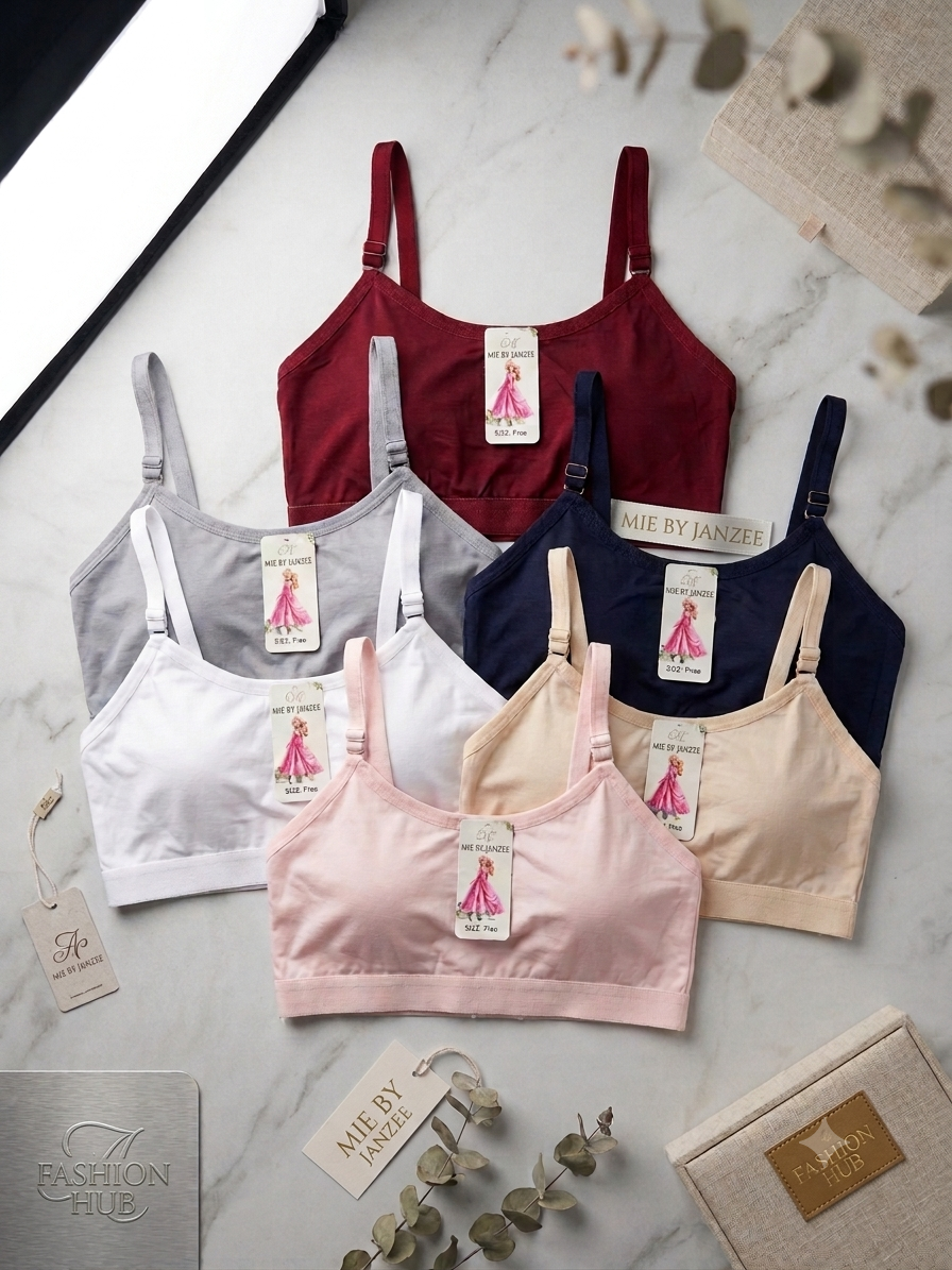 Camisole Bralette - Pack of 4 | Seamless Wire-Free Everyday Bra