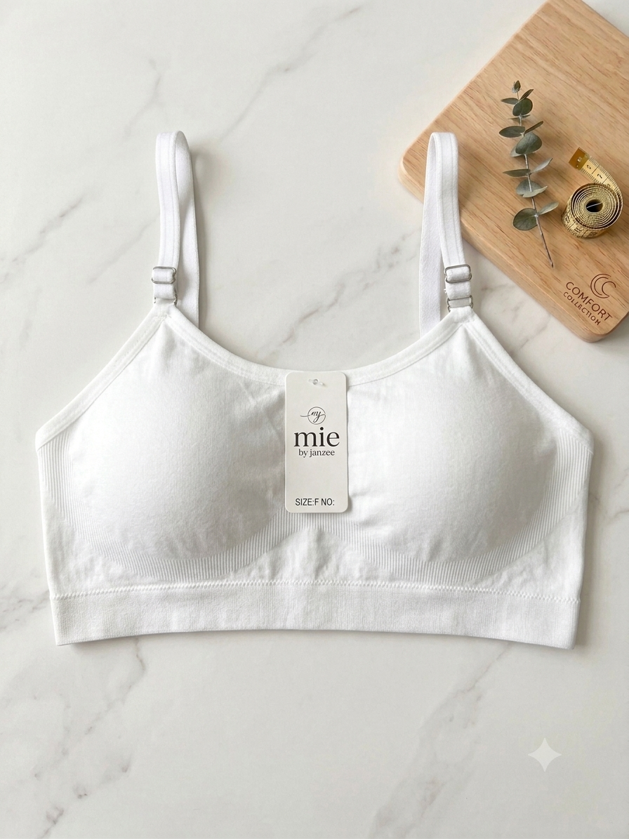 Camisole Bralette - Pack of 4 | Seamless Wire-Free Everyday Bra