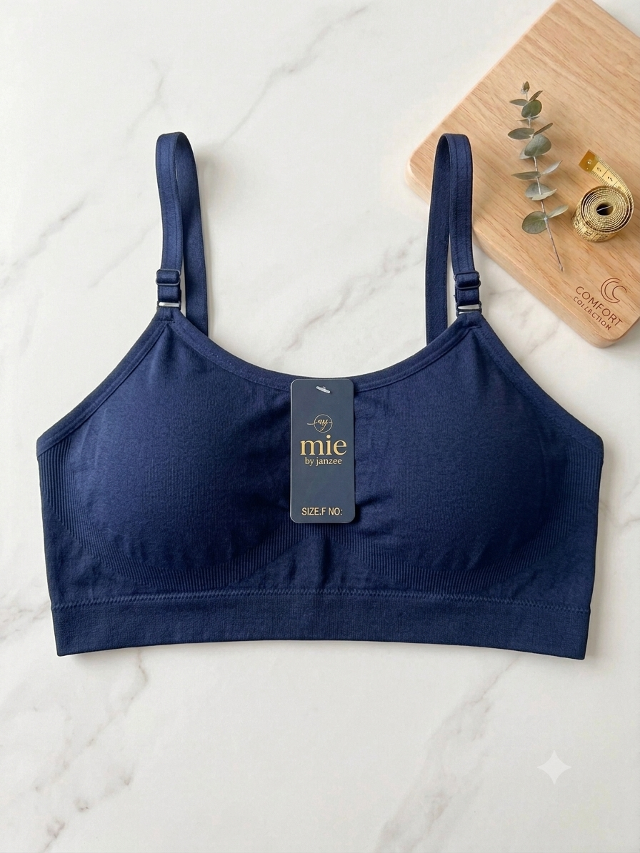 Camisole Bralette - Pack of 4 | Seamless Wire-Free Everyday Bra