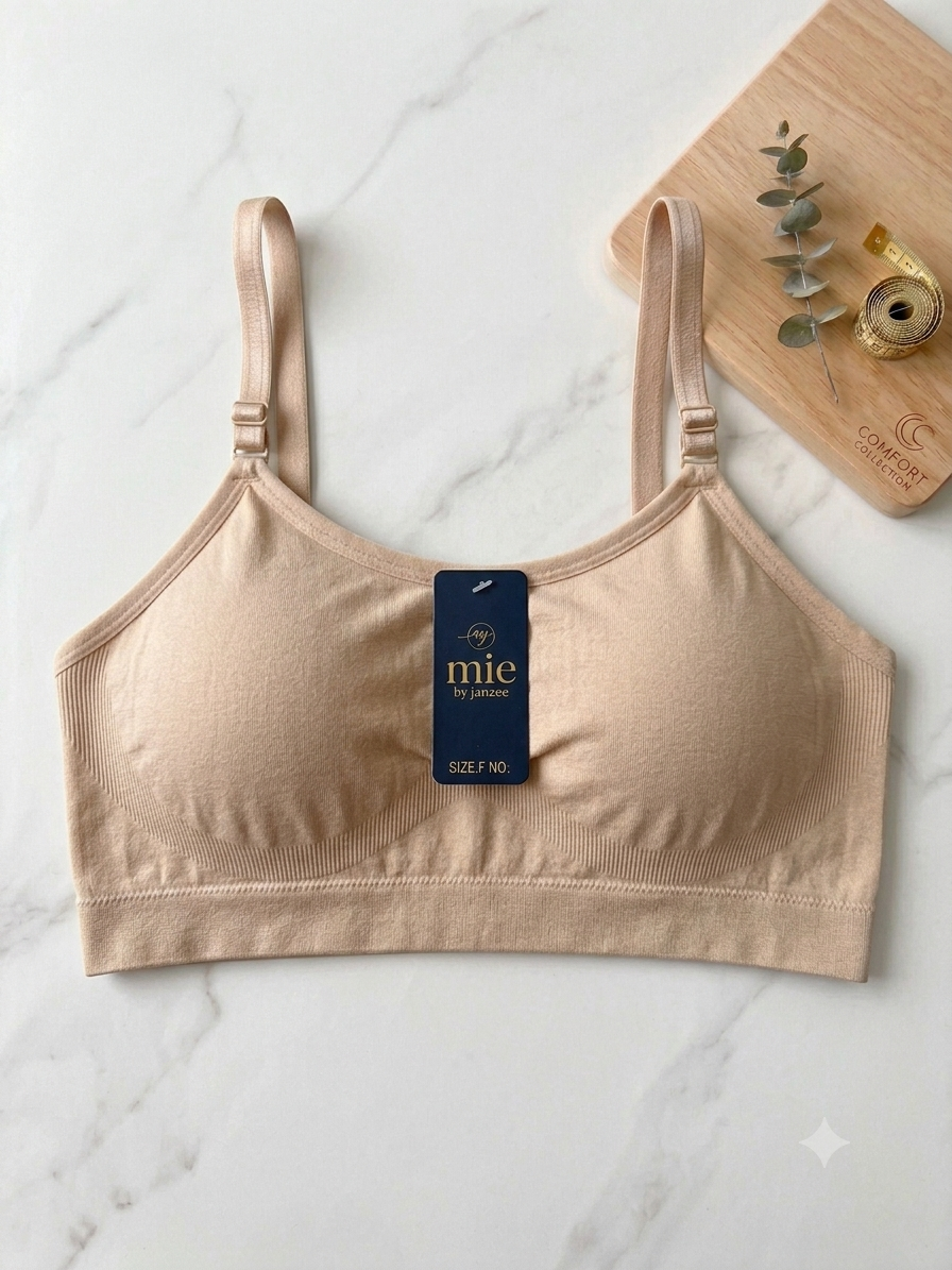 Camisole Bralette - Pack of 4 | Seamless Wire-Free Everyday Bra