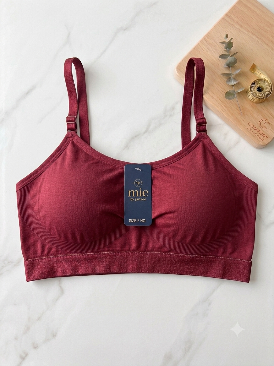 Camisole Bralette - Pack of 4 | Seamless Wire-Free Everyday Bra