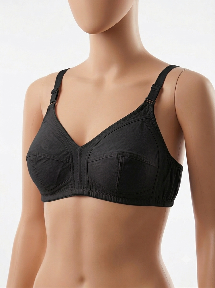 Everyday Cotton Bra - Pack of 5 | Non-Wired Soft Support (32-42)