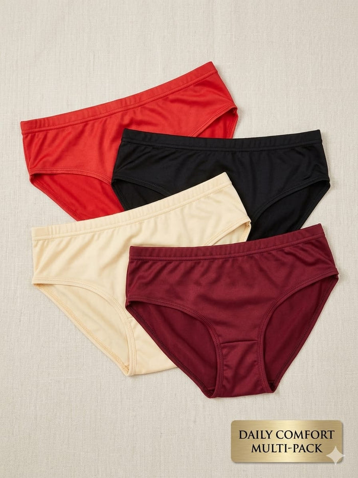 Bikini Briefs - Pack of 10 | Soft Breathable Daily Panties